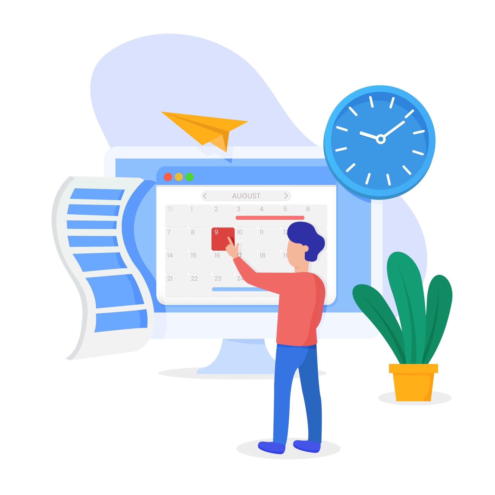 Reviewing and Adjusting Your Schedule
